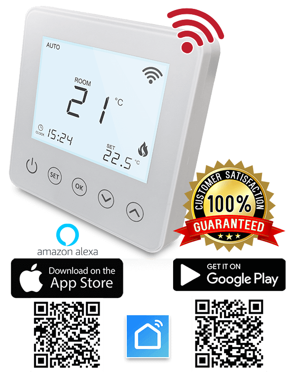 Thermostats for Underfloor Heating Complete Range Manual & WiFI eBay