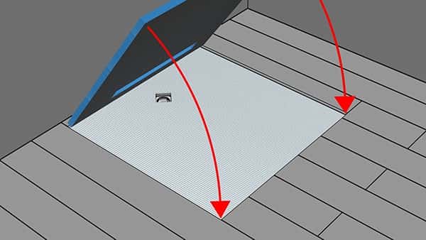Wet Room Wetroom Shower Tray Kit