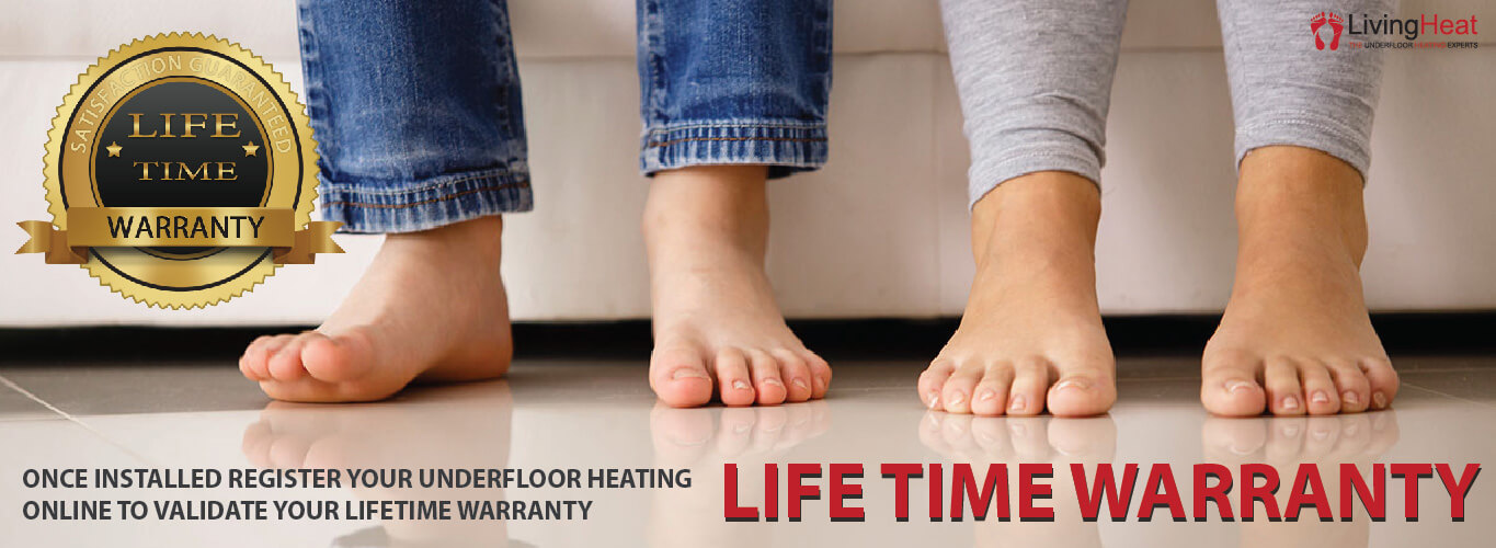 Underfloor Heating warranty information