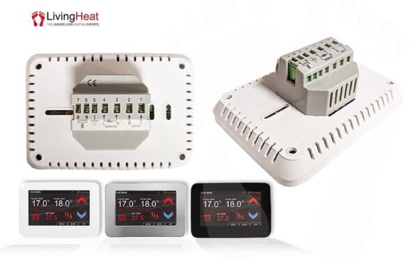 CT1000 Colour Touch Screen Underfloor Heating Thermostats