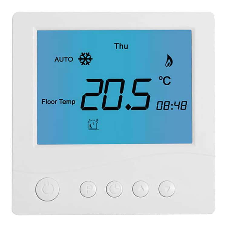 D600 Manual Digital Thermostat Living, Warm Tiles Heated Floor Thermostat
