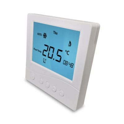 D600 White Digital Thermostat