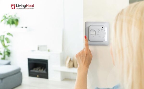 M100 Turn Dial Underfloor Heating Thermostat for easy control