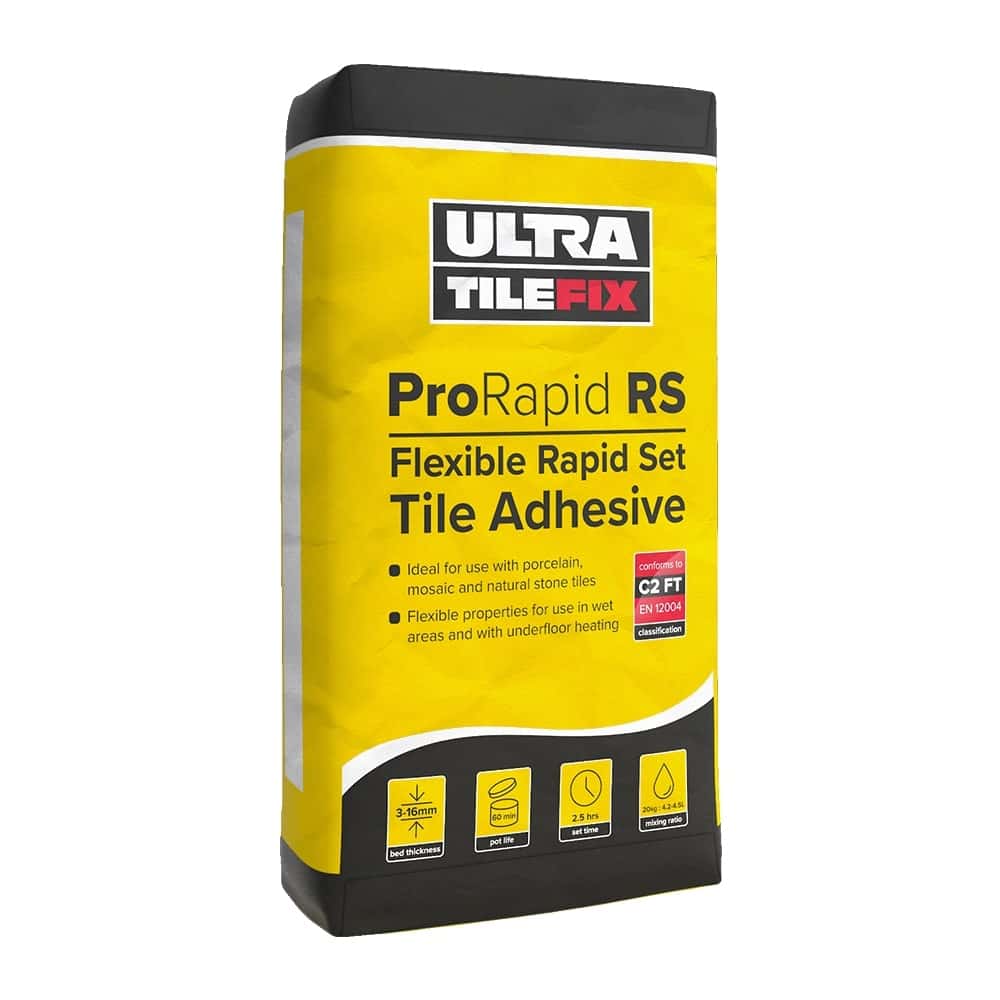 Flexible Adhesive for tilling with underfloor heating