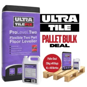 Ultra Tile Fix ProLevel Two Flexible Two Part Self Levelling Compound 20kg