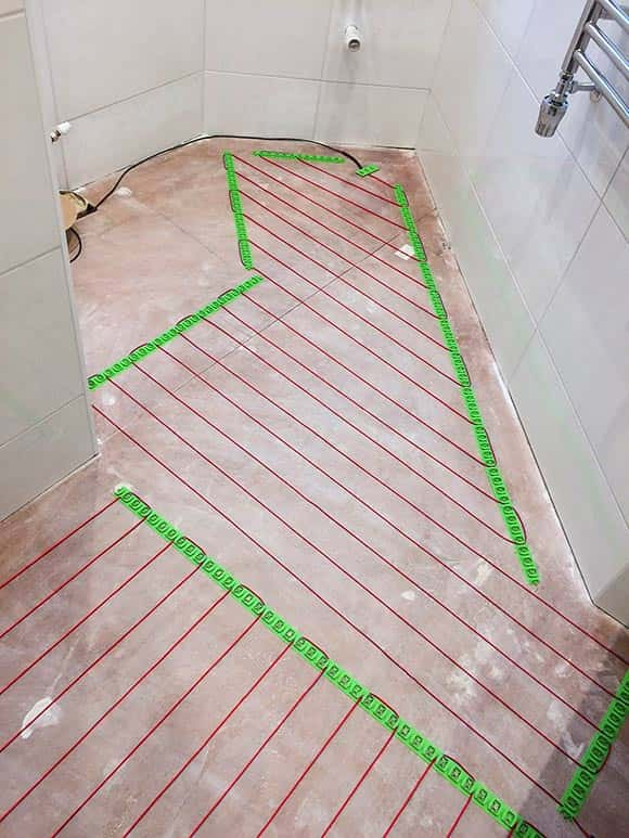 Underfloor Heating Cable Spacers