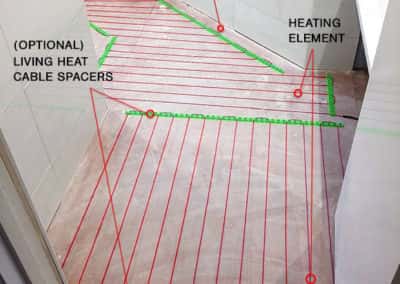 Underfloor Heating Cable Spacers