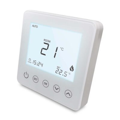 T5 White Programmable Thermostat