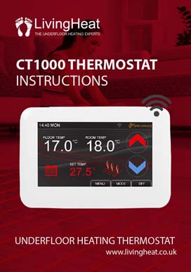 Living Heat CT1000 Thermostat User Manual