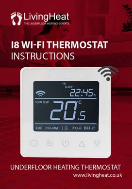 Living Heat i8 WiFi Thermostat Instructions