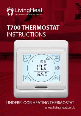 Living Heat T700 Thermostat Instructions