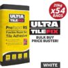 UltraTile Fix ProRapid RS Flexible Tile Adhesive 20Kg / WHITE