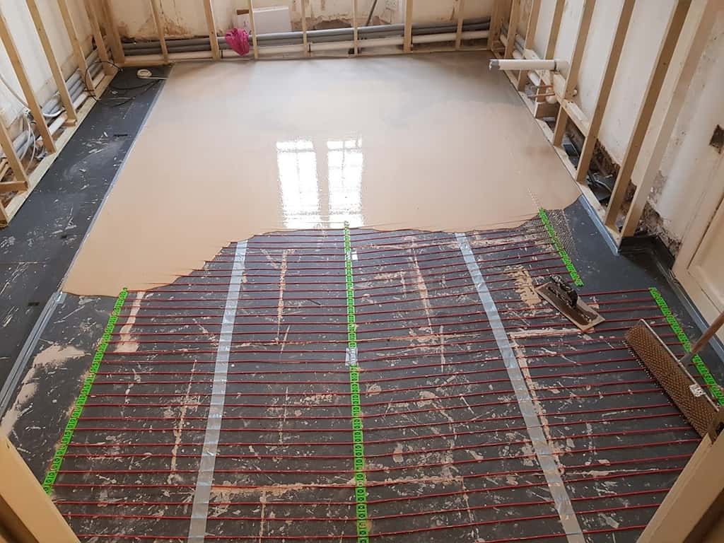 Underfloor Heating Loose Wire Cable System