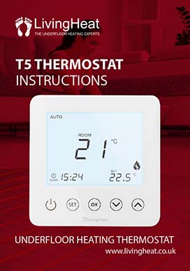 Living Heat T5 Thermostat Instructions