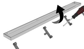 Shower drain option 6 and-9 step two