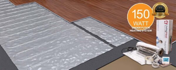 Underfloor Heating Foil for Under Wood & Laminate Floors