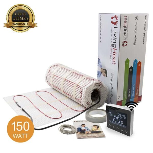 Underfloor Heating Mat 150w for heating under tile and stone floors