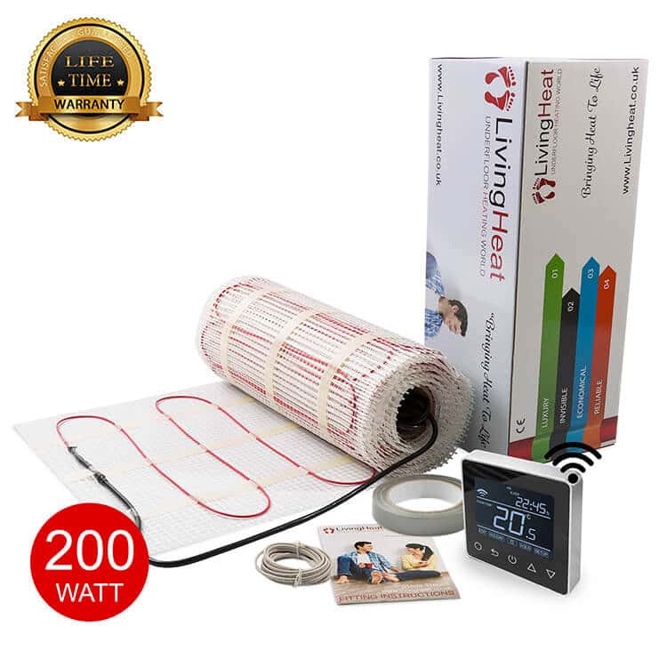 Electric underfloor heating mats Living Heat Underfloor Heating