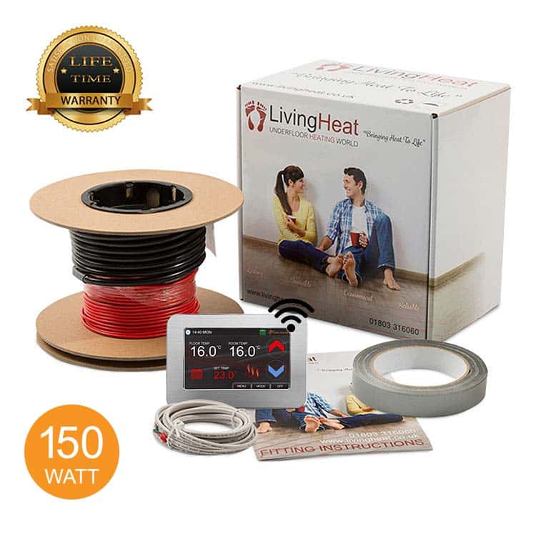 150w/m2 Under Tile Floor Heating Loose Wire Cable Kits