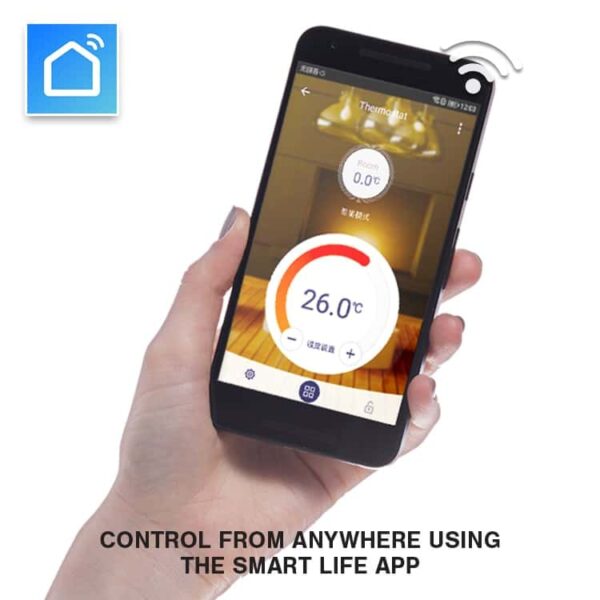 Living Heat Wi5 - Wi-Fi Underfloor Heating Thermostat