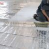 Foil Heating System Being Laid