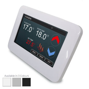 Wi-Fi Colour Touchscreen Thermostat - White