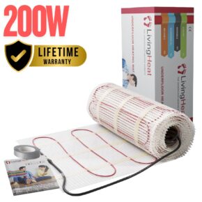 200W UFH Mat - Living Heat