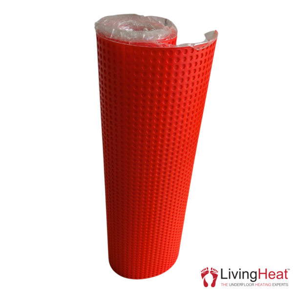 Ultra Sticky Self-Adhesive Waterproof Decoupling Mat under tile in a wet room.