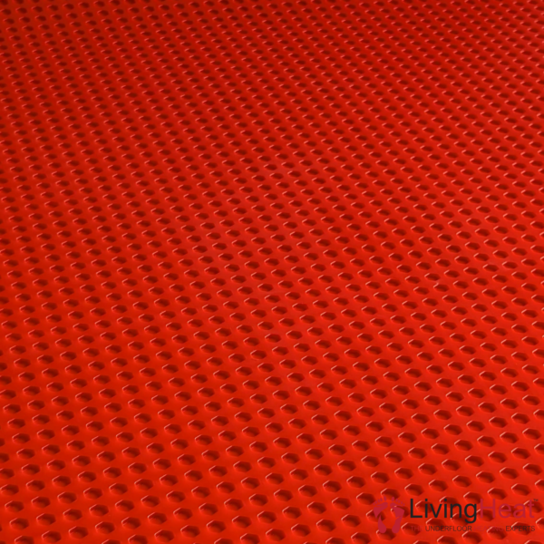 Ultra Sticky Self-Adhesive Waterproof Decoupling Mat under tile in a wet room.
