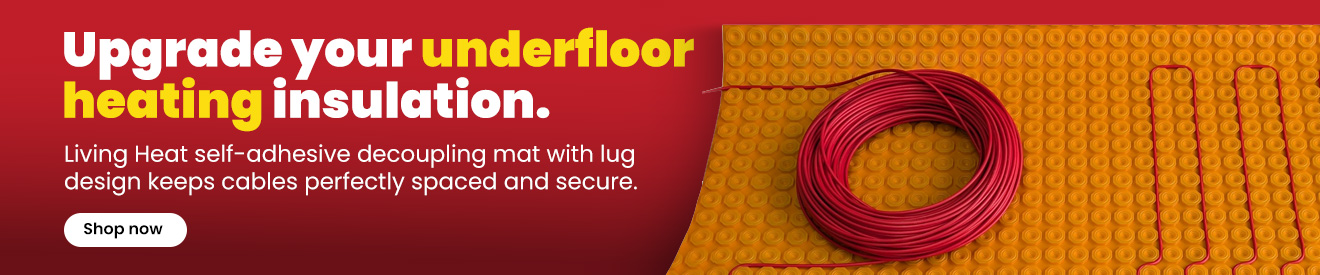 Living Heat Underfloor Heating Decoupling Membrane